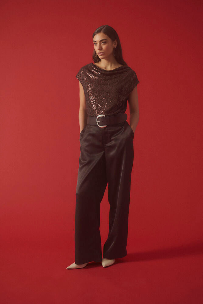 Culture nynna sequin top