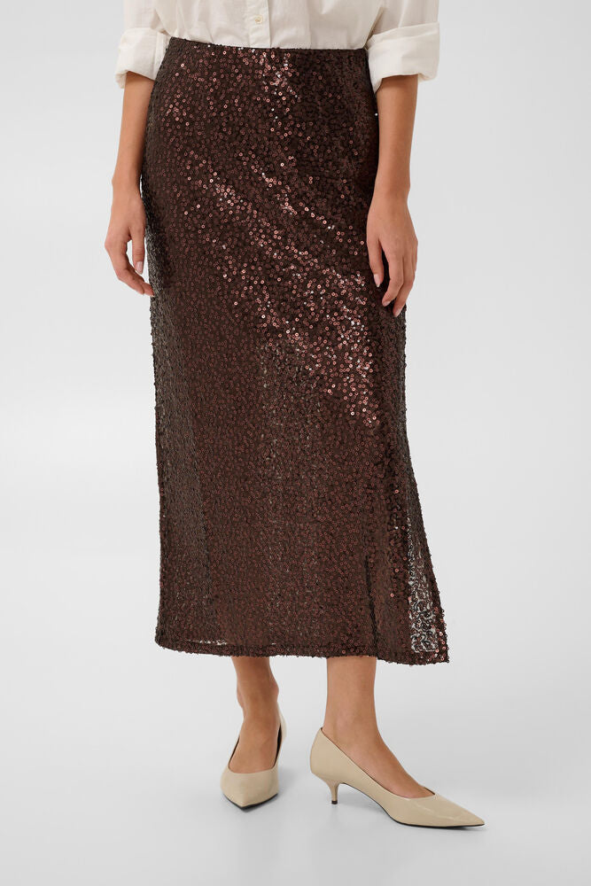 Culture nynna sequin long skirt