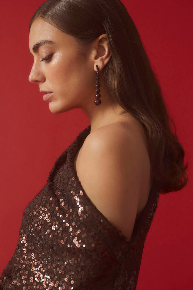 Culture nynna sequin top