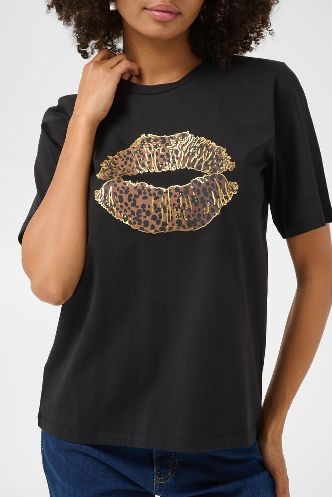 Culture Musa short sleeve lack T-shirt