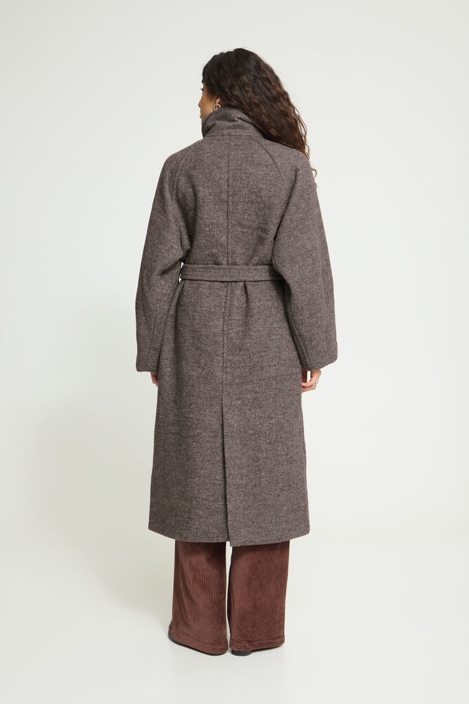 Ichi Gaziva Mid Length belted Jacket