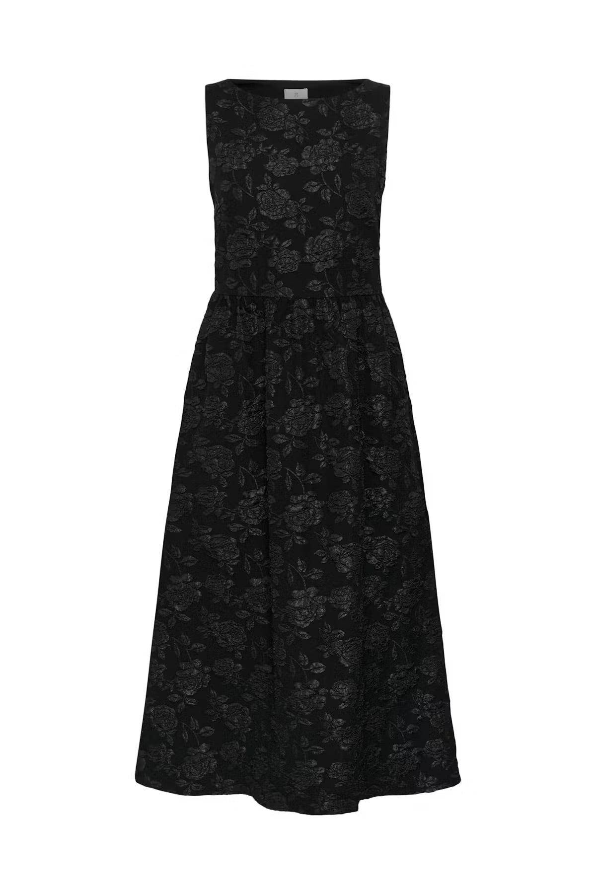 Kaffe Corbina Black midi Lace Dress