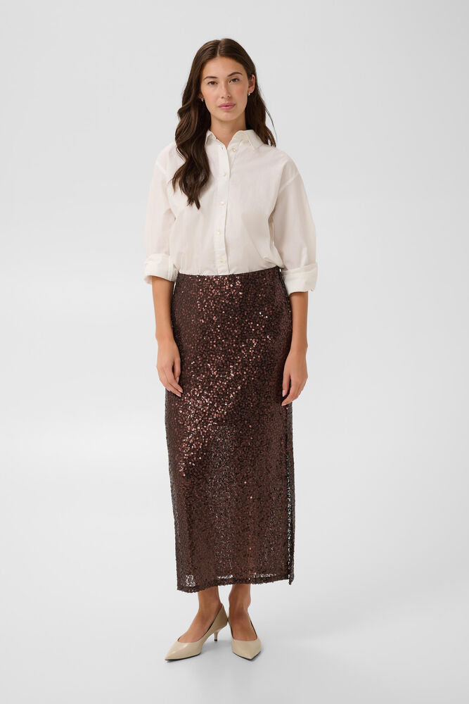 Culture nynna sequin long skirt