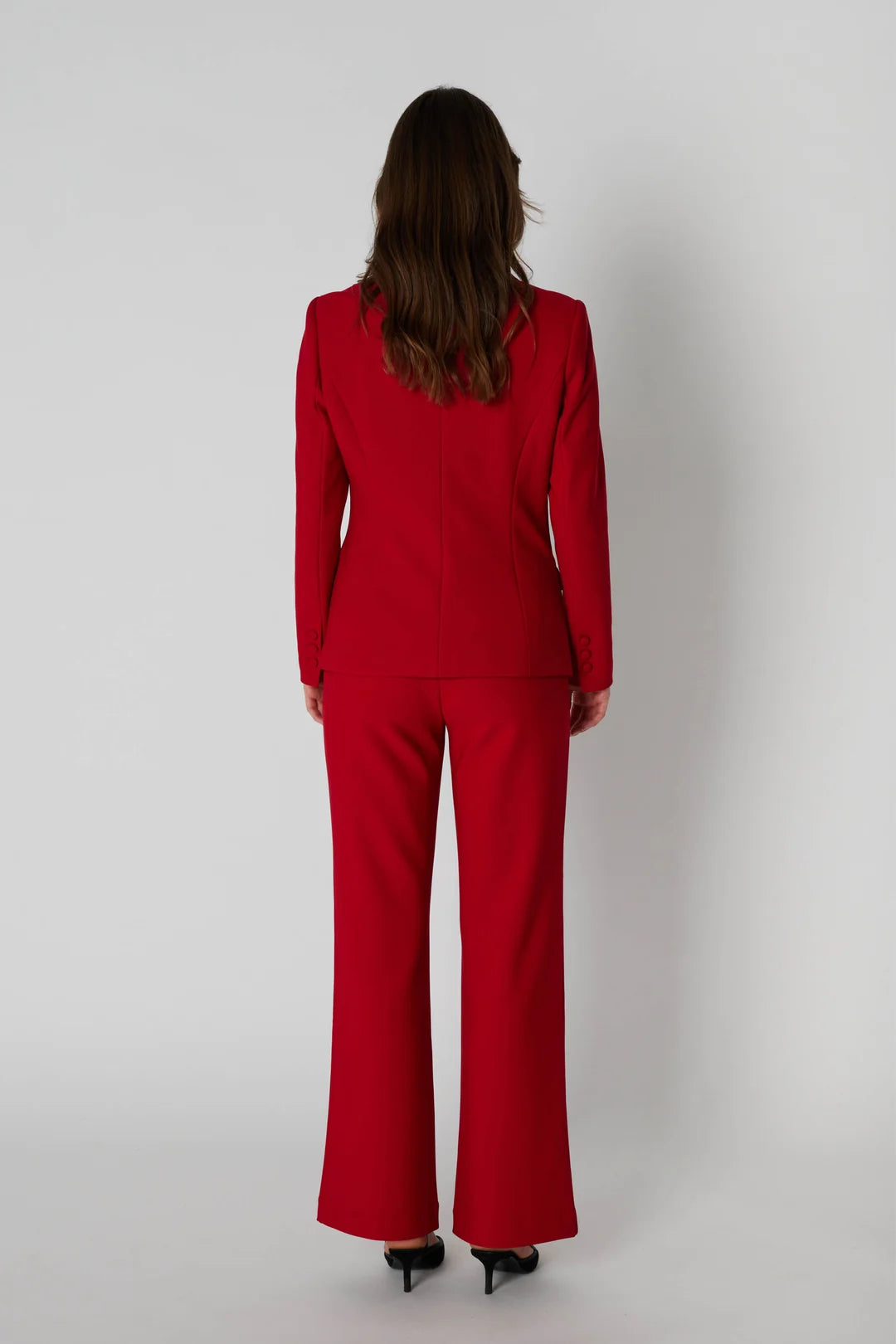 Rue de femme red suit pant