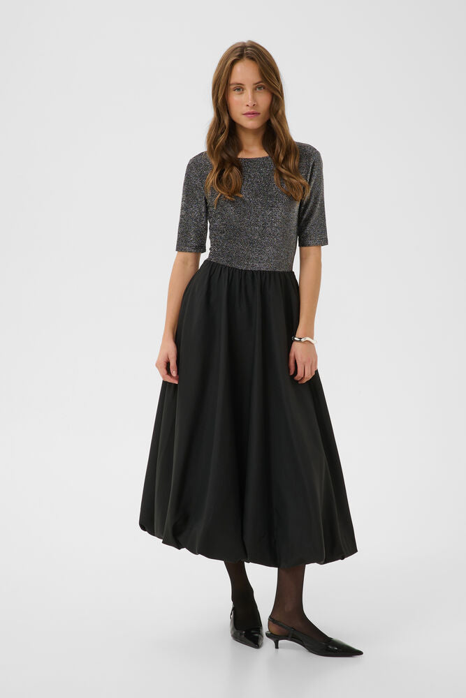 Kaffe kirsten glitter dress