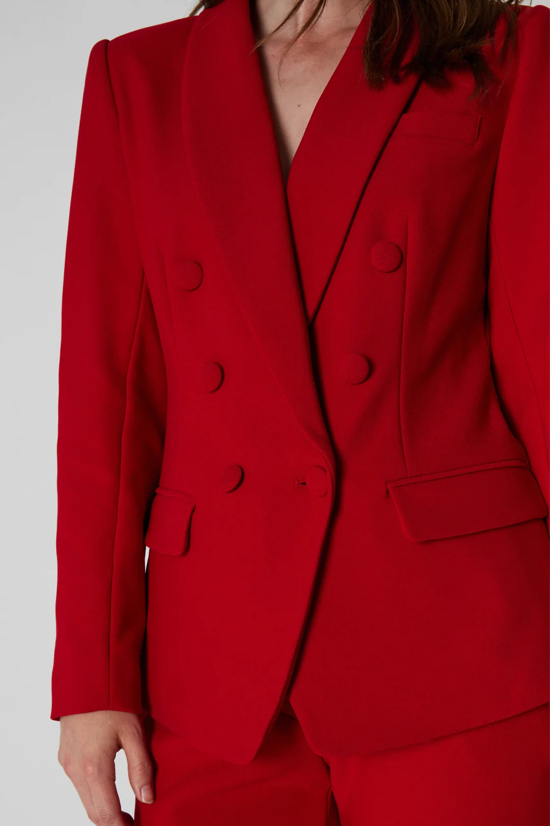 Rue de femme Eloise red suit blazer