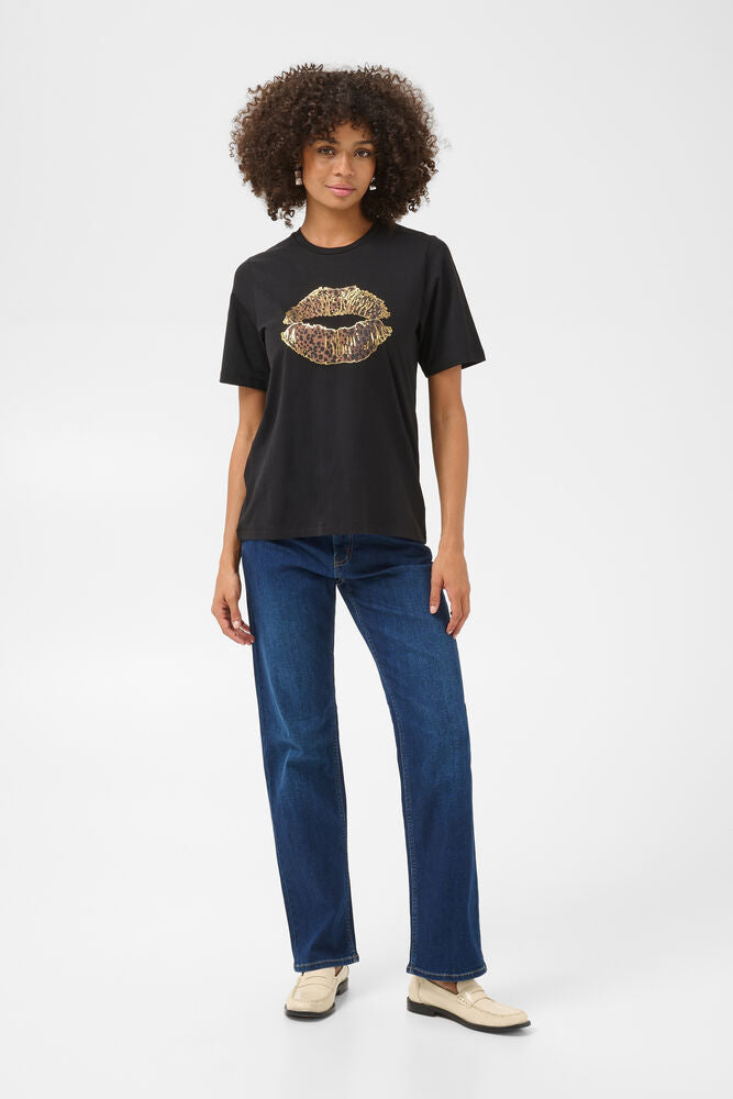 Culture Musa short sleeve lack T-shirt