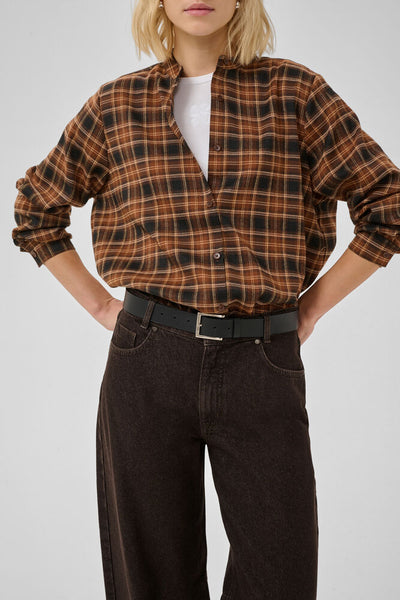 My Essential Wardrobe Lance Barrel Brown Jeans