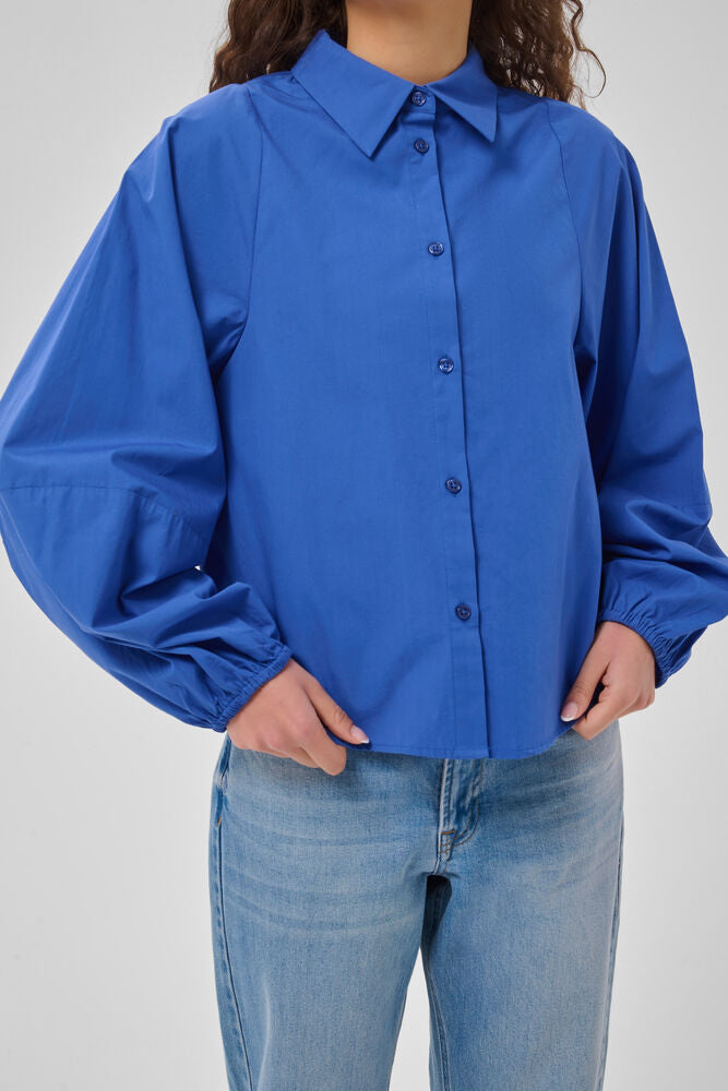 My Essential Wardrobe Sunna Balloon sleeve Shirt