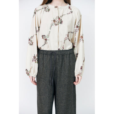 Lollys laundry Hailey emroided print blouse