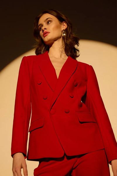 Rue de femme Eloise red suit blazer