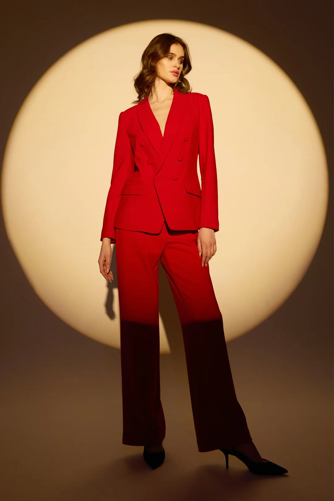 Rue de femme Eloise red suit blazer