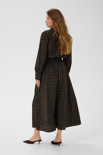 Kaffe Helle Check Skirt