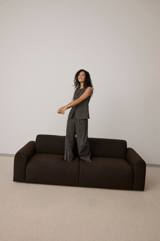 Kaffe Lenora 7/8 Check suit pant