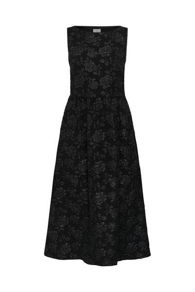 Kaffe Corbina Black midi Lace Dress