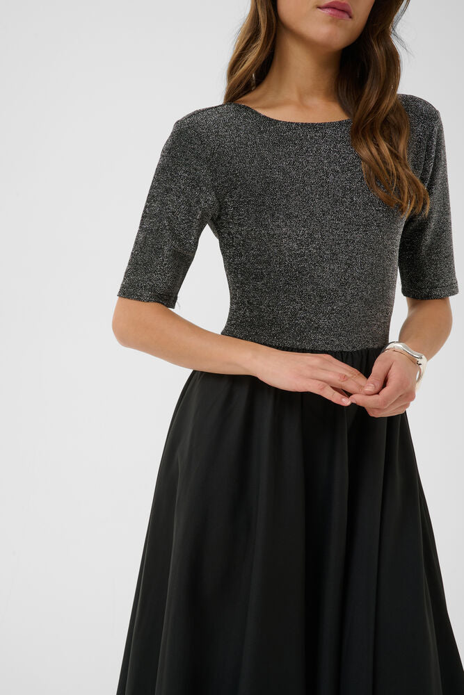 Kaffe kirsten glitter dress