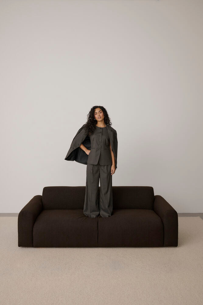 Kaffe Lenora 7/8 Check suit pant