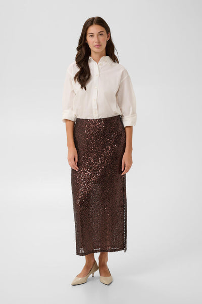Culture nynna sequin long skirt