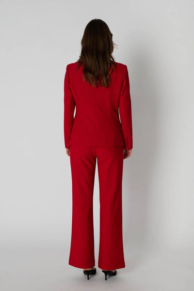 Rue de femme red suit pant