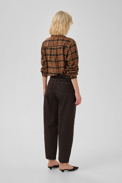 My Essential Wardrobe Lance Barrel Brown Jeans