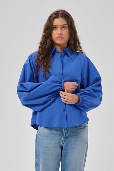 My Essential Wardrobe Sunna Balloon sleeve Shirt