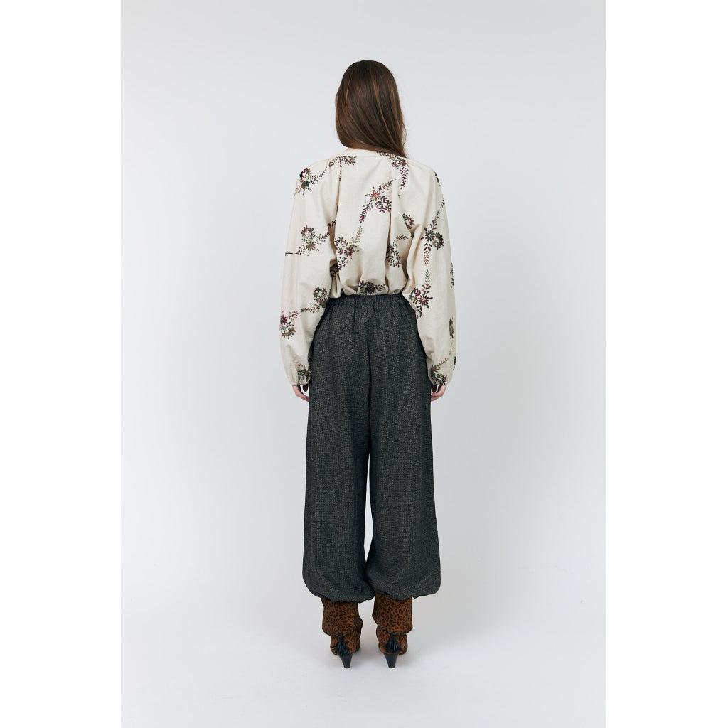 Lollys laundry Hailey emroided print blouse