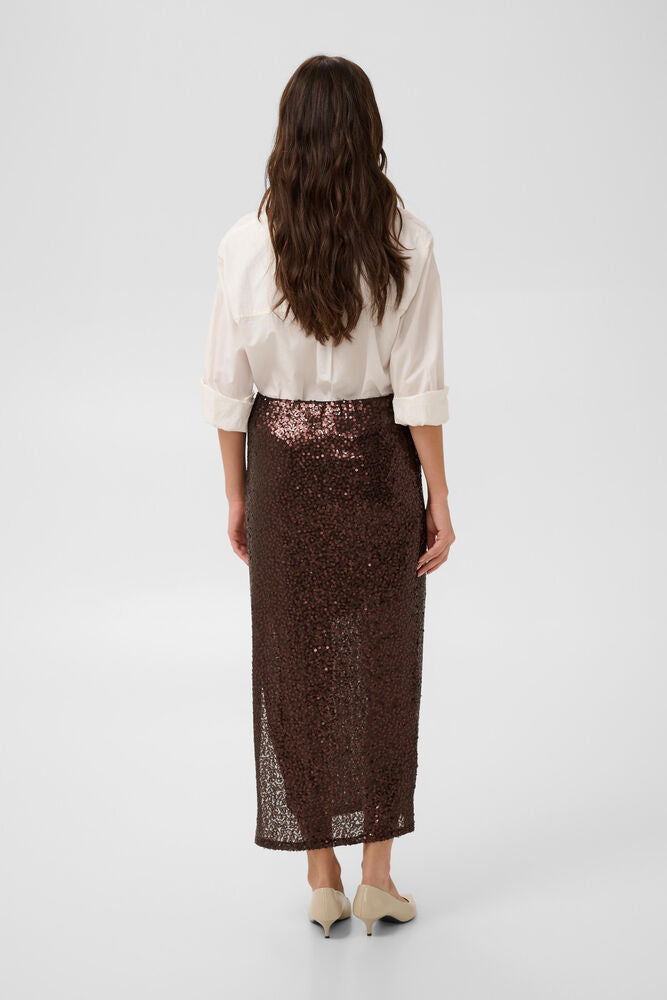 Culture nynna sequin long skirt