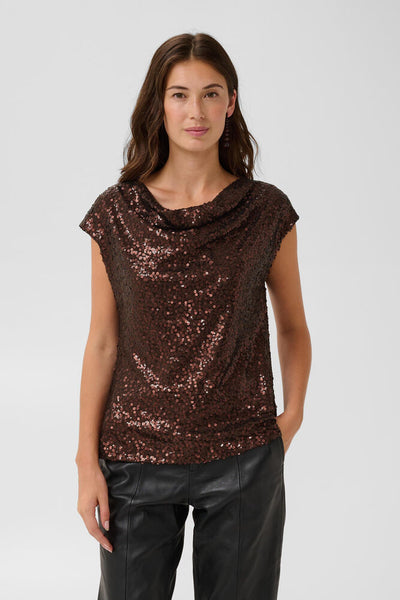 Culture nynna sequin top
