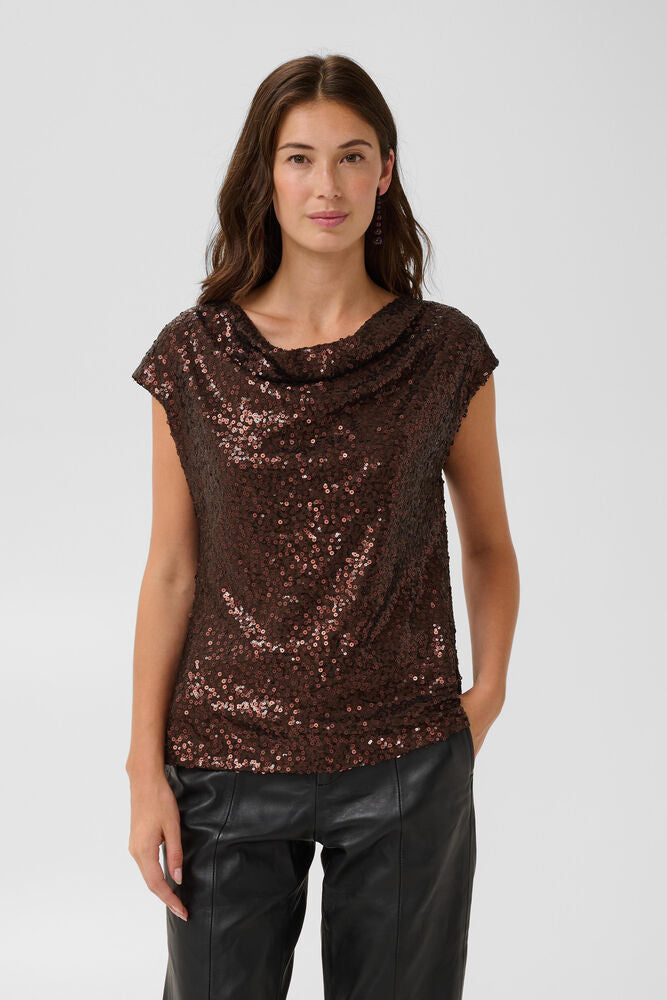 Culture nynna sequin top