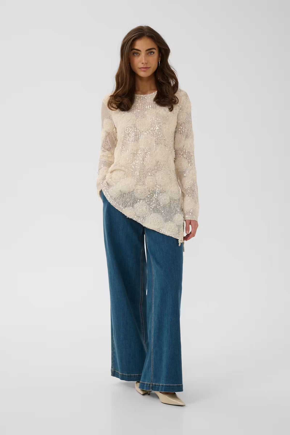 Culture Susan sequin blouse