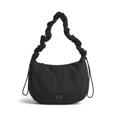 Markberg Ground black recycled shoulder bag front product view