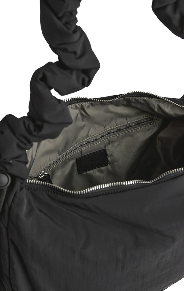 Markberg Ground black lightweight shoulder bag with interior compartments 