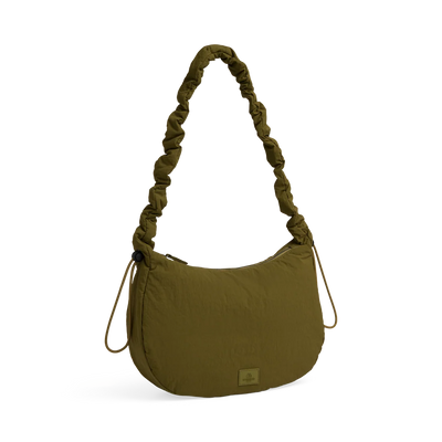 Markberg Ground Ivy Green lightweight shoulder bag worn crossbody