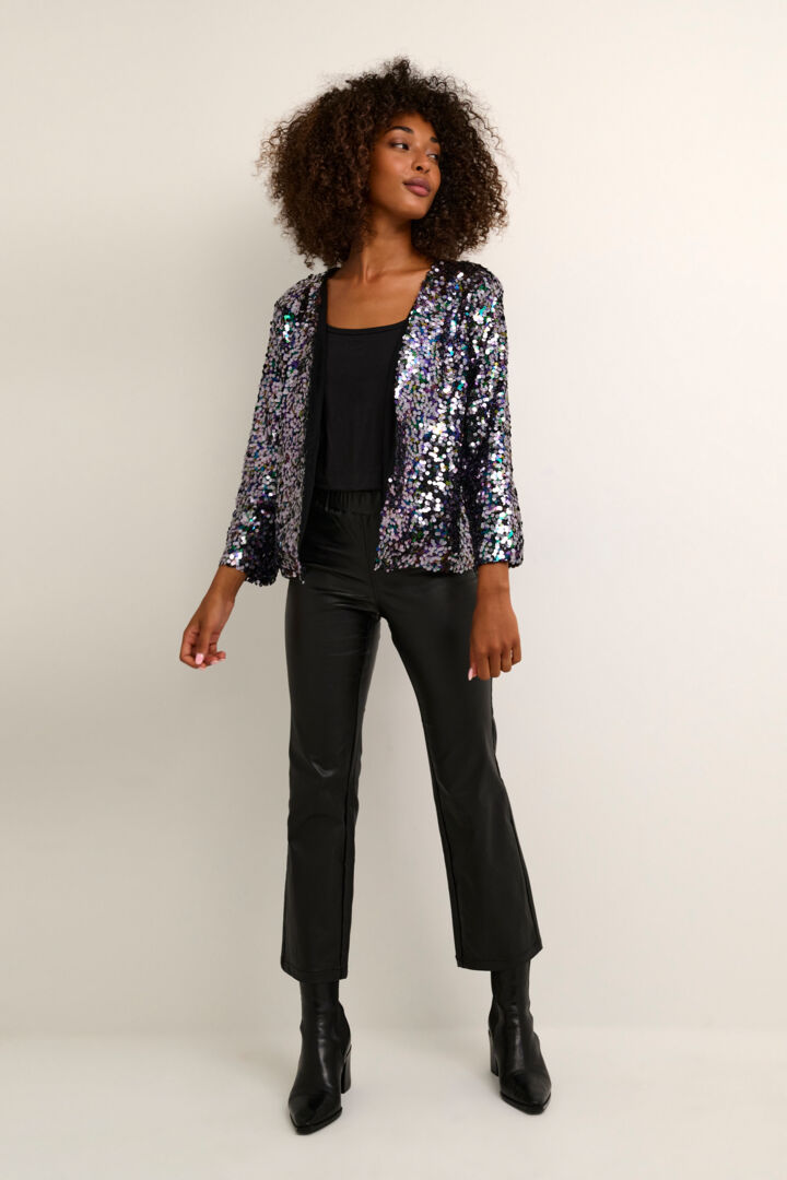 sequin blazer outfit