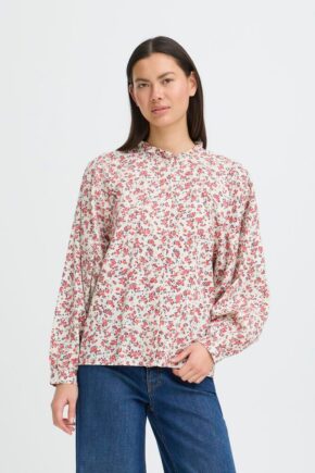 Ichi qwina long sleeve blouse
