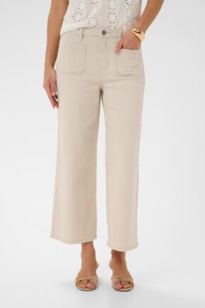 Kaffe Brook cropped crème jeans